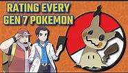 Rating Every Gen 7 Pokémon! (ft. dribson)