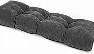 Bench Cushion 36 inch, Bench Cushions for Indoor Furniture, Durable Stain Resistant Outdoor/Indoor Bench Seat Cushion(36x14x4 inch, Dark Gray)