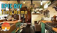 Epic DIY Tiny House! Uncovering Design Secrets & Top Build Tips 🛠️