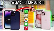 2023 GUIDE - How to Transfer ALL your iPhone Apps and Data to a New iPhone - SO EASY!