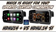 UPDATED Soundstream Reserve HDHU14+ vs HDHU14si Harley Davidson GTS style radio feature comparison