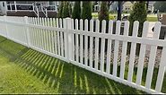 Vinyl Picket Fence Styles and Designs