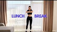 15 MIN LUNCH BREAK WORKOUT// Improve Digestion And Feel Good