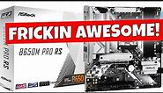 BEST Cheap AM5 MATX ASRock B650M Pro RS Wifi Motherboard Tour & Overview