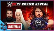 WWE 2K19 SUPERSTAR ROSTER REVEAL #1: Hosted by RUSEV, LANA, and THE B-TEAM! – UpUpDownDown Streams