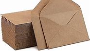 Kraft Mini Envelopes Brown Kraft Envelopes for Gift Cards and Business Cards (4"x2.75" 60 Pack)…