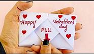 The easiest way to make a Origami Valentines Day Card in 5 minutes (Valentine Cards Handmade Easy)