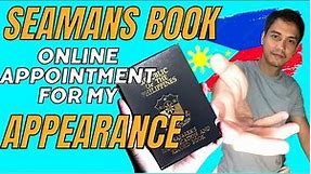 Seamans book online schedule 2023 | how to book appointment for my seamans book | SIRB/SID tutorial