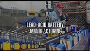 Lead-acid battery manufacturing process. Camel Group China plant tour!
