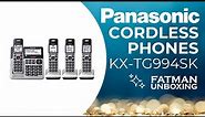 Panasonic KX-TG994 DECT 6.0 Bluetooth 4-Handset Cordless Phone Bundle | What's in the box | Costco