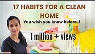 17 Everyday Habits For A Clean Home - Tips For Keeping Home Clean