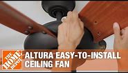 Home Decorators Collection Altura Ceiling Fan | The Home Depot