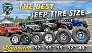 How To Choose Tires For Your Jeep Wrangler JL - 31 vs 33 vs 35 vs 37 vs 40