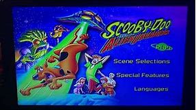 Scooby-Doo And The Alien Invaders 2000 DVD Menu walkthrough