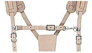 Klein Tools 5413 Soft Leather Work Belt Suspenders