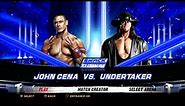 WWE '12 - John Cena vs. Undertaker