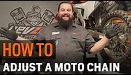 How To Adjust a Motorcycle Chain and Sprockets at RevZilla.com