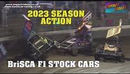 BriSCA F1 STOCK CAR RACING 2023 SEASON COMPILATION IMPACT VIDEOS