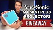 VIEWSONIC M1 MINI PLUS LED PROJECTOR REVIEW AND GIVEAWAY!