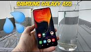 Samsung Galaxy A50 water test? Splashing water? Waterproof?