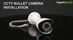 CCTV Bullet Camera Installation and Key Features Demonstration