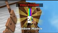 How to get RAINBOW marker in FIND THE MARKERS Roblox [ UPDATED 2024 ]