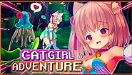 Catgirl Adventure - Stray Cat of Belheim Gameplay [C-Laboratory]