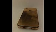How to gold plate an iphone