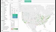 How to create a map based on zip or postal codes in Tableau