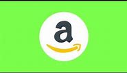 Amazon Logo - Icon Animated | Green Screen | Free Download | 4K 60 FPS !