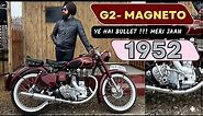 1952 Royal Enfield G2 with Magneto | Pure Made in England Bullet | G2 Bullet with magnet ignition