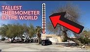 World's Tallest Thermometer in Baker, California - Interstate 15 near Las Vegas