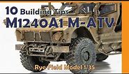 10 Building Tips for the RFM Oshkosh M1240A1 MATV