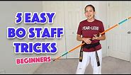 Easy Bo Staff Tricks for Beginners | Taekwondo, Karate, Martial Arts