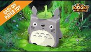 How to make a paper craft Totoro - Easy DIY Paper Toy Printable