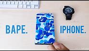 BEST HYPEBEAST CASE EVER? | Bape Iphone 7 Case Detailed Look | Hypebeast Essentials | 100$?!