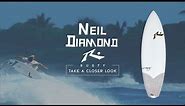 Rusty Neil Diamond Surfboard