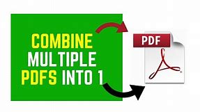 How to Combine or Merge PDF Files into One Using Adobe Acrobat Pro DC