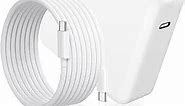 Mac Book Pro Charger - 118W Power Adapter Compatible with USB C Port MacBook Pro & MacBook Air 13, 14, 15, 16 inch, New ipad Pro and All USB C Device, 7.2ft USB-C to C Charge Cable