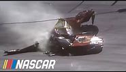 Michael Waltrip Crash at Bristol Motor Speedway | Official Footage | NASCAR