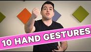 10 Hand Gestures You Should Be Using