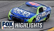 Erik Jones holds off a late charge from Denny Hamlin to win at Darlington | NASCAR ON FOX