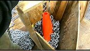 Anchor Chain Piling Solutions. Galvanized vs. Stainless. Video # 143