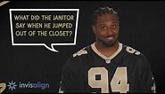 Cam Jordan tells his Best Dad Jokes | New Orleans Saints