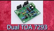 Dual TDA 7293 Amplifier.