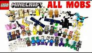 LEGO Minecraft 2021 Mobs Minifigure Collection Review
