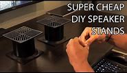 How to Make DIY Desktop Speaker Stands for Under $30