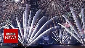 New Year 2018: Hong Kong's celebration- BBC News