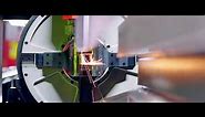 Fiber Laser Tube Cutting Machine Semi-Auto Loading and Unloading System - DNE Laser