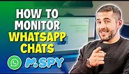 How to Monitor WhatsApp Chats With this mSpy Tutorial